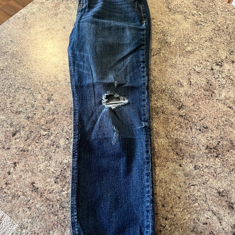 Old Navy Dark Blue Boyfriend Jeans